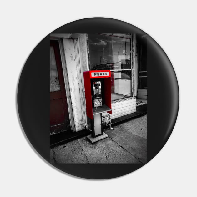 Joplin MO phone booth Pin by AmeAki