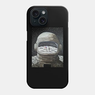 Raising the Flag on the Moon Phone Case