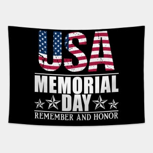 Memorial day remember and honor Tapestry