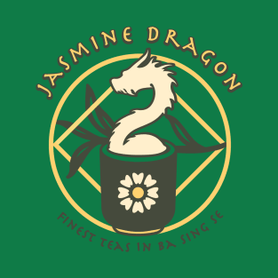 Jasmine Dragon - Geometric Design T-Shirt