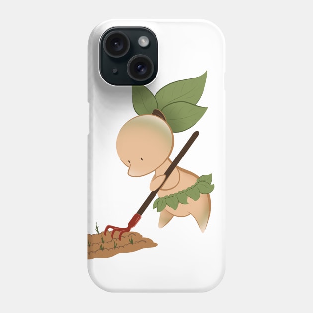 Turnip Gardner Phone Case by candice-allen-art