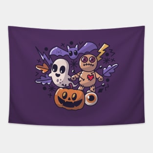 Happy Halloween Tapestry