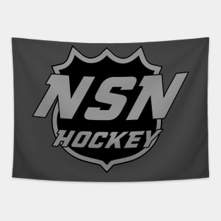 NSN Hockey logo Tapestry