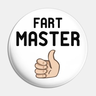 Fart Master Pin