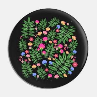 Flatlay Ferns Pin