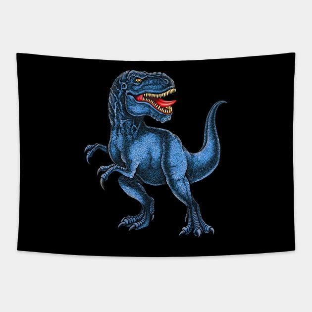 T. rex dino dinosaur Tyrannosaurus rex Tapestry by Artardishop