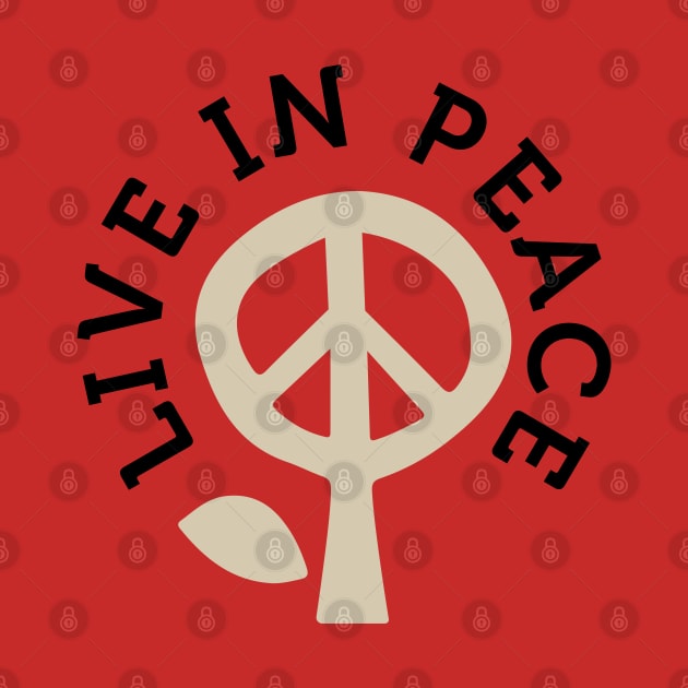 Live In Peace - Wear it Cool by ActivLife