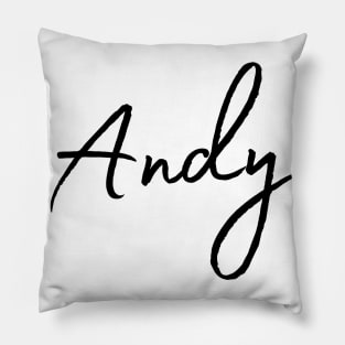 Andy Name Calligraphy Pillow