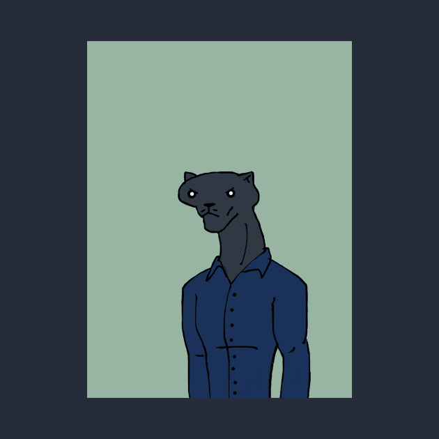 Office Panther by PruneyToons