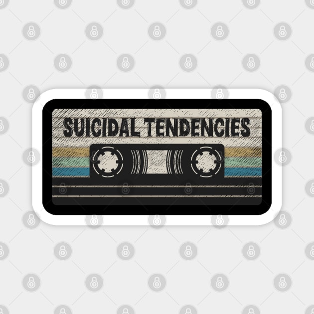 Suicidal Tendencies Mix Tape Magnet by getinsideart