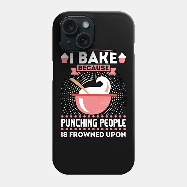 Baker Baking Lover Pastry Chef Phone Case by Peco-Designs