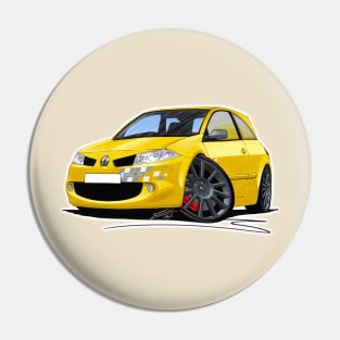 RenaultSport Megane 230 R26 Yellow Pin