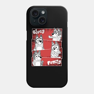 bluey fams Phone Case