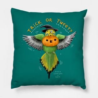 Trick or Tweet? Pillow