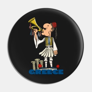 GREECE Pin