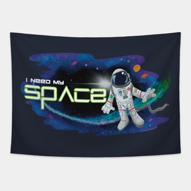 I need my space Tapestry by hammyclasing