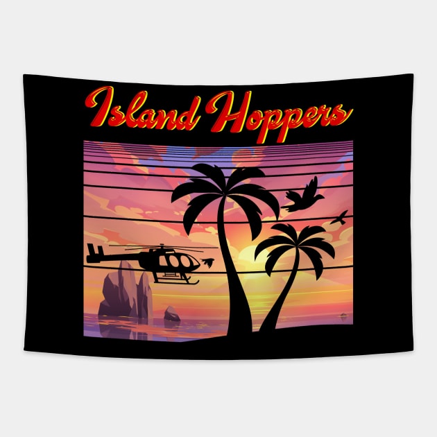 Island Hopping Tapestry by Recapaca