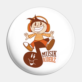 Music Rider Pin