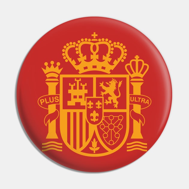 Spain Coat of Arms Pin by zurcnami