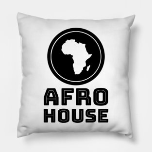 AFRO HOUSE (black) Pillow