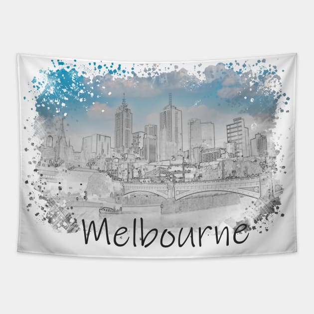 Melbourne Tapestry by Polli