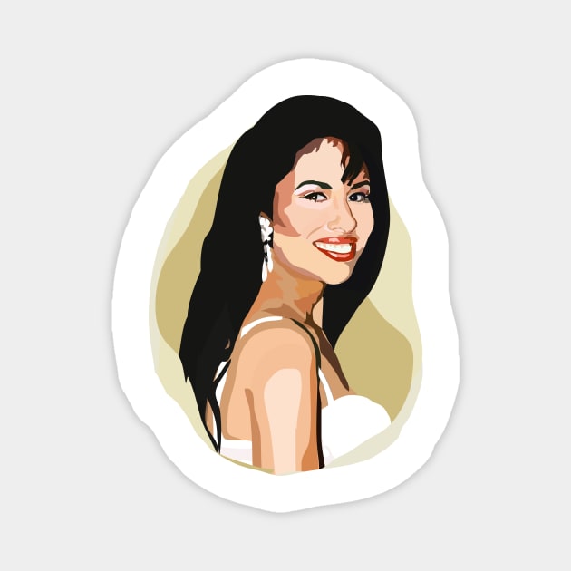 Selena Magnet by annamckay