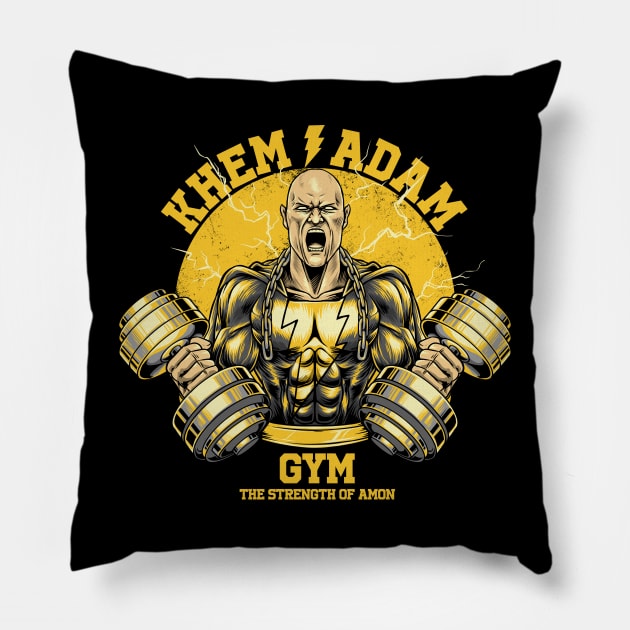 Adam Gym Pillow by joerock