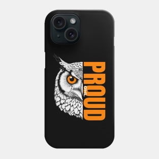 Majestic Proud Owl - Unique Wildlife Inspired Print Phone Case