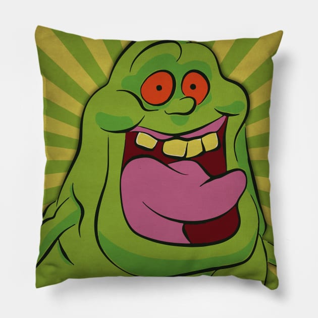 Slimer Pillow by Durro