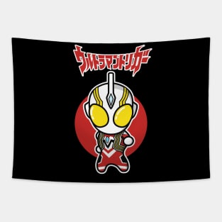 Ultraman Trigger Strong Type Chibi Style Kawaii Tapestry