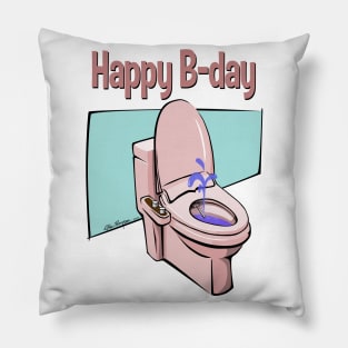 Happy B-day Pillow