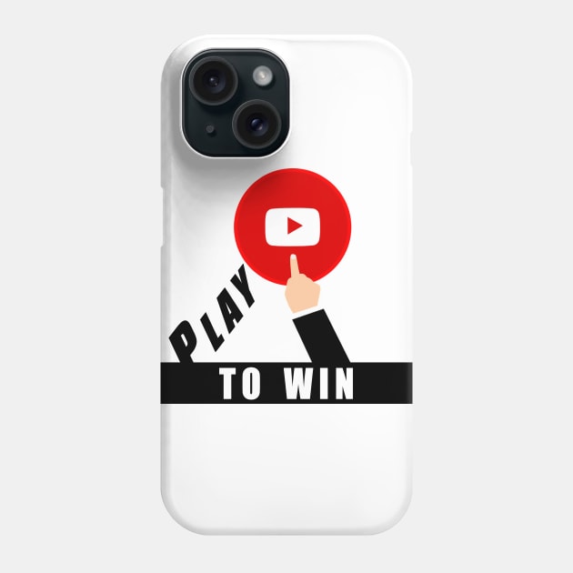 Play to win Phone Case by Obehiclothes