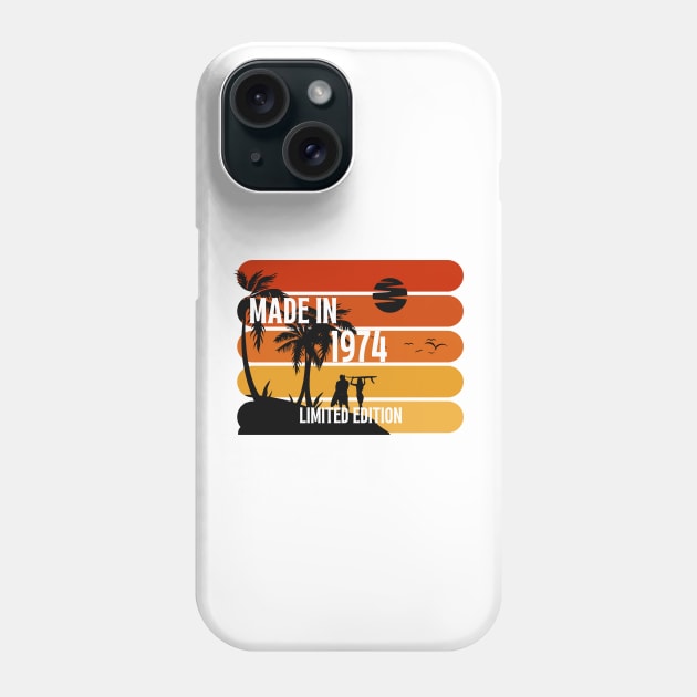 1974 Phone Case by smkworld