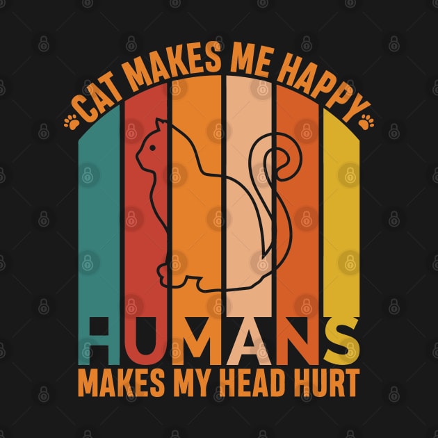 Cat makes me happy by ToufikDesign