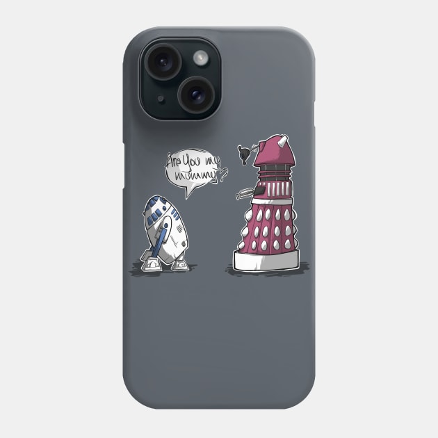 Are you my mummy? - PLAIN color Phone Case by ArryDesign