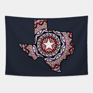 Texas Mandala Tapestry