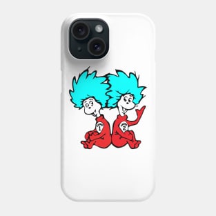 Thing 1 and Thing 2 Phone Case