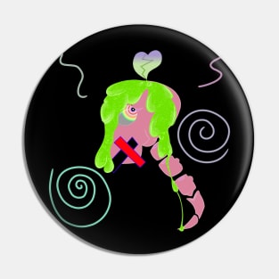 Oozing, Toxic Heart Pin