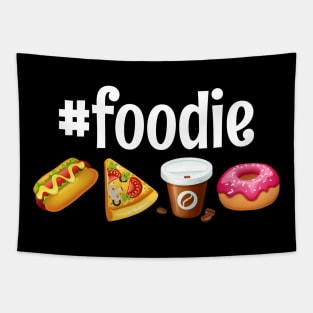 Foodie Funny food lover Gift Idea Tapestry