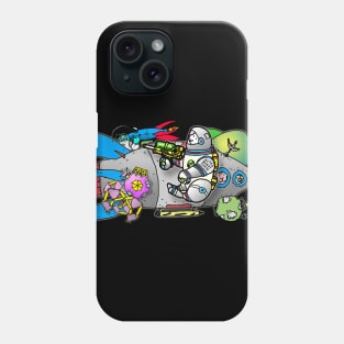 Crowded Space II Phone Case