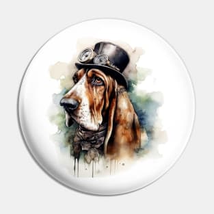 Basset Hound Pin