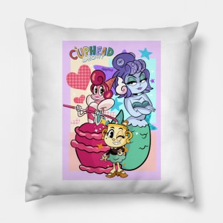 Cuphead girls Pillow