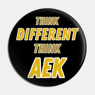Think different Think AEK Pin