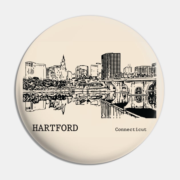 Hartford Connecticut Pin by Lakeric