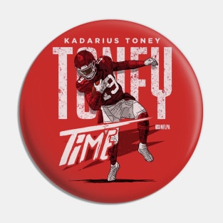 Kadarius Toney Kansas City Toney Time Pin