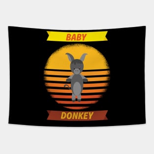 Baby Donkey Tapestry