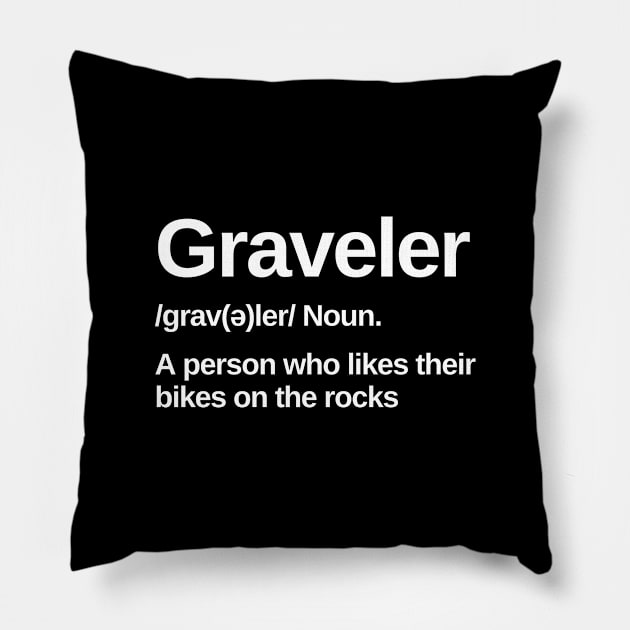 Graveler Shirt, Gravel Bikes Shirt, Ride Gravel Shirt, Gravel Shirt, Gravel Bikes, Gravel Riding, Graveleur, Gravelista, Gravel Gangsta Pillow by CyclingTees