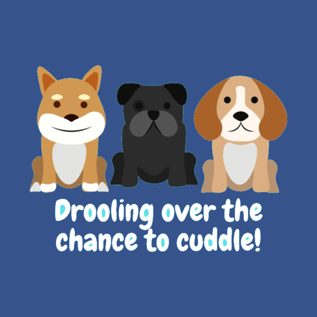 Drooling over the chance to cuddle! by Nour