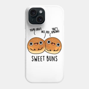 Sweet Buns Cute Baking Pun Phone Case