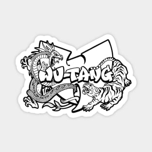 Wu-tang Dragon and Tiger Magnet